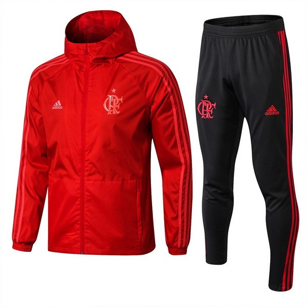 Rompevientos Conjunto Completo Flamengo 2018-2019 Rojo